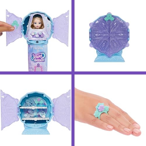 Mattel Disney Frozen 2 Elsa Fashion Doll Surprise Set, Spin & Reveal - image 4