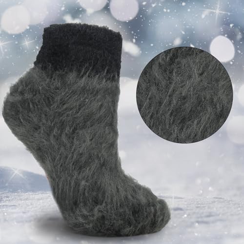 Chaussettes thermiques homme contre les pieds froids avec semelle anti-glisse - 6