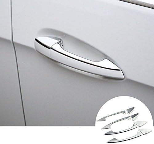 ABS Exterior Car Door Handle Cover Trim 8pcs for Benz E Class W212 2010-2015