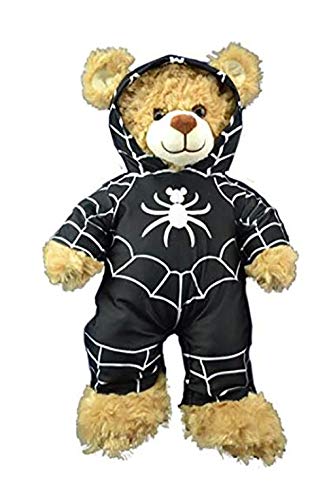 Black Spider Morph Suit Teddy Bear Clothes Fits Most 14