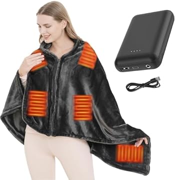 best portable heated blanket