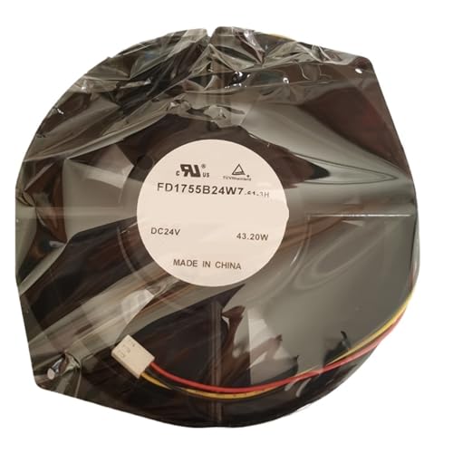 Ventilateur de refroidissement axial FD1755B24W7-61-3H compact à haute efficacité énergétique