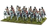Warlord 1002 - Brytyjska Brytyjska Napoleońska Union Brytyjska Kawaleria - 12 Miniatury - Czarny proszek 28 mm Wargaming Figurki