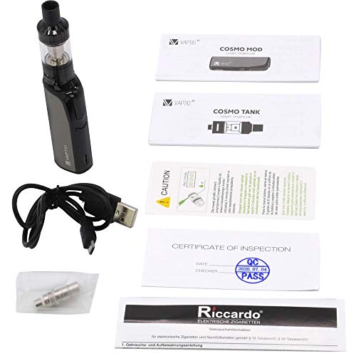 Vaptio Cosmo Kit 1500 mAh, Tankvolumen 2 ml, Riccardo e-Zigarette, violett – Bild 3