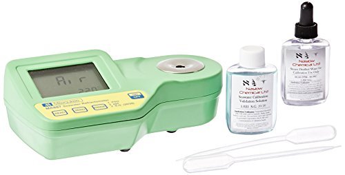 Milwaukee Instruments Sea Water Digital Refractometer Water Tester MA887-BOX