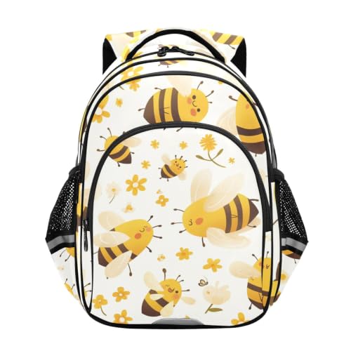 Sac à dos enfant 3-12 ans abeille doux et cartable scolaire léger