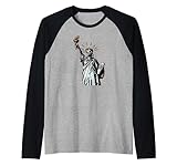 Photo Gallery statua della libertà maglia con maniche raglan Photo Gallery statua della libertà maglia con maniche raglan