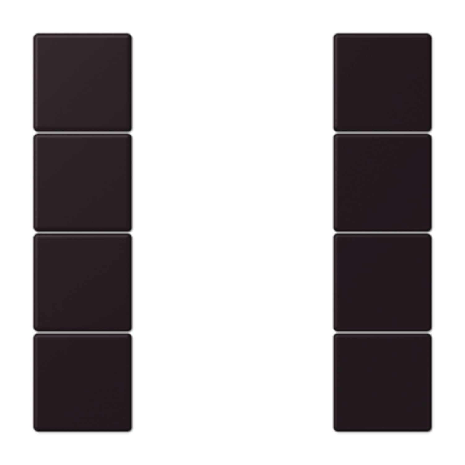 Jeu de touches F50 LC4320E JUNG LC504TSA248 pour interrupteur 4 phases
