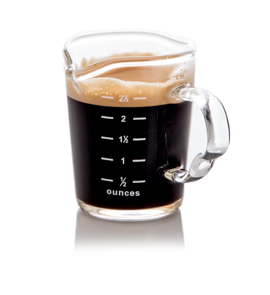 BCnmviku Messbecher Shotglas mit Skala, Mini Messbecher 90ml Espresso 6151164881