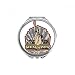 Graffiti Street New York Landmark Pattern Hand Compact Mirror Round Portable Pocket Glass