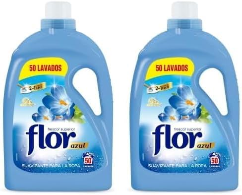 2 botellas de suavizante Flor Azul por 5,98€ ¡¡47% de descuento!!