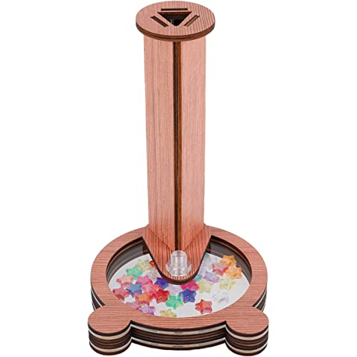 KALIDOSCOPE TV KIT pour enfants Magie en bois Magie Tournante Kaléidoscope fait à la main Ensemble de kaléidoscope en bois pour les amoureux de la nature Jouets éducatifs en plein air libr Cover