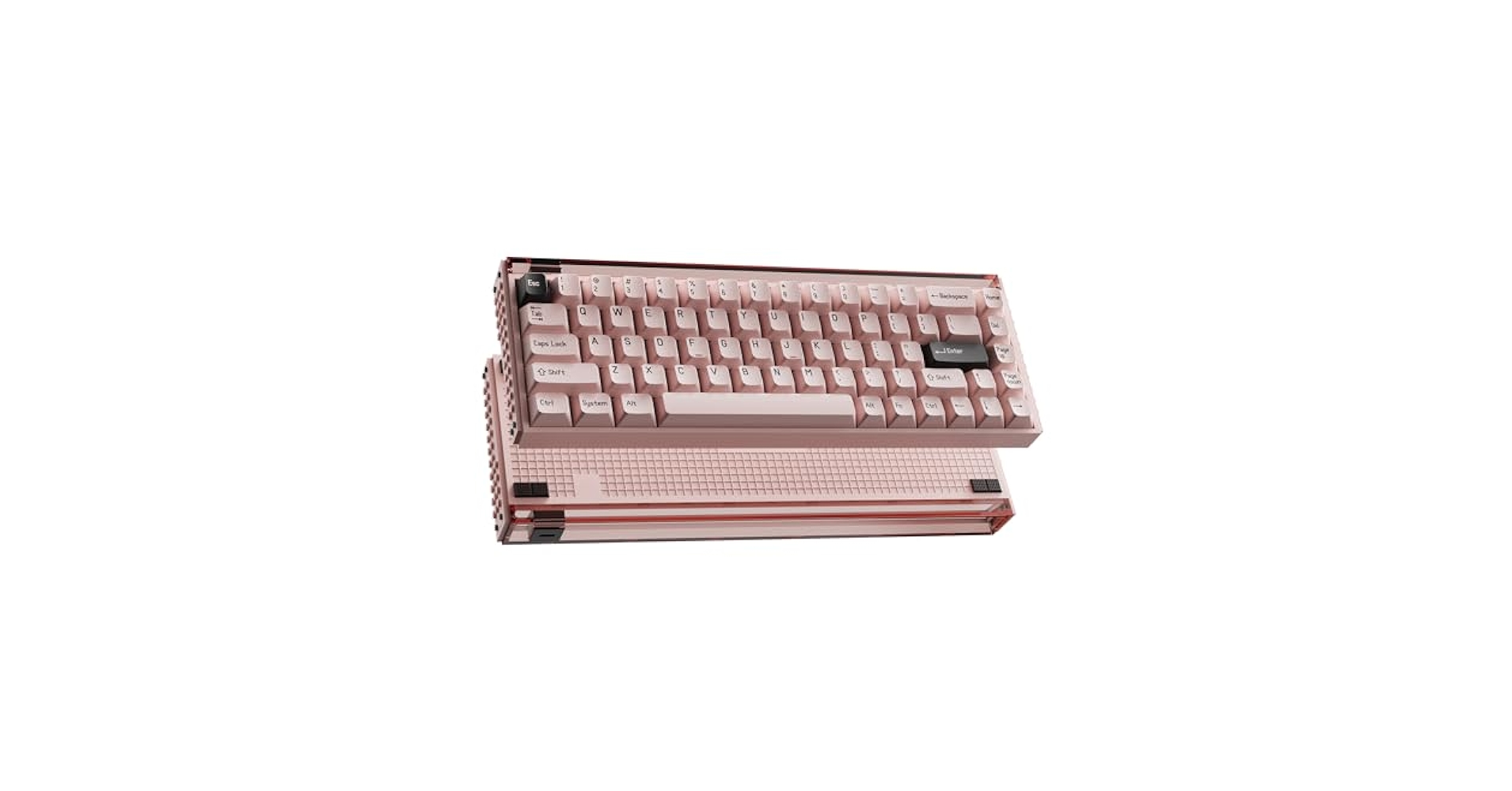キーボード made68pro pink Amazon.com: MelGeek Magnetic Gaming Keyboard, hot swappable