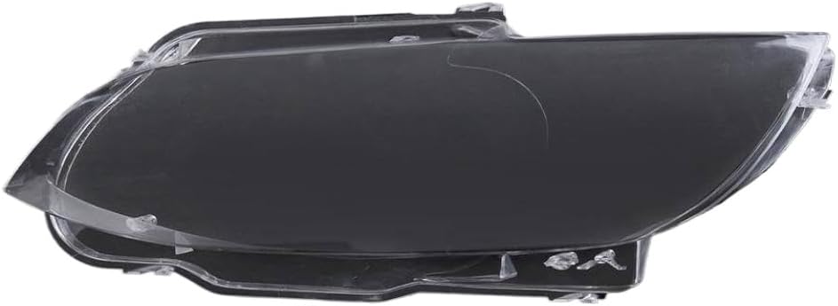 Car Front Headlight Lens Cover Transparent Compatible With E92 E93 2006 2007 2008 2009 Auto Shell Headlamp Lampshade Shell(Left)