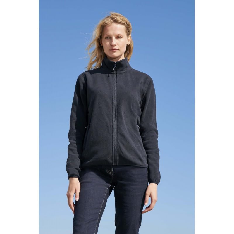 Veste micropolaire zippée coupe cintrée SOL'S Factor vert forêt S