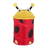Honey-Can-Do HMP-02057 Medium Kid's Pop-Up Hamper - Lady Bug
