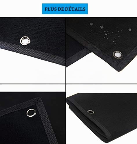 119 x 76 cm - Patches de suspension - Patches Panneau Compatible avec Velcro - Tapis mural - Panneau de fixation - Tactique militaire - Organiseur de patchs avec fermeture – vue 4
