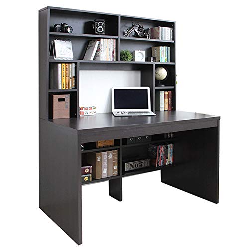 NEW安い ヤフオク! - パソコンデスク コーナー ハイタイプ 書棚付き