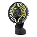 MasterUnion 2 # ZI Ventilatore da tavolo USB Ventola da tavolo 360 All-Round Adjus-Table Auto Cooler per veicolo Home Office con ventosa, Black2#zi, M