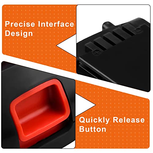 【Upgraded To 6.0Ah 】 Lb2X4020 Replacement Battery For Black And Decker 20V Battery Lb2X4020 Lbxr20 Lb20 Lbx20 Lbxr2020-Ope Lbxr20B-2 Lst220 Lithium Battery For Black & Decker 20 Volt Max Battery #TOP4