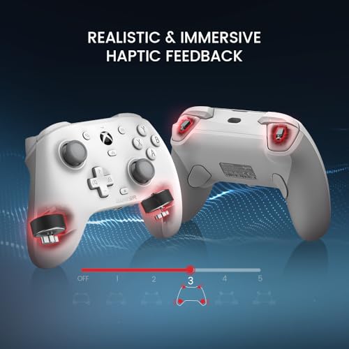Image of GameSir G7 HE Wired XBOX Controller, Officially licensed Controller for XBOX Series X|S, XBOX One, Windows 10|11, PC, Video Game Controller with Hall Effect Sticks (White)