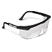 KMD Aero Aviation Flight Training Glasses with Frosted Adjustable Polycarbonate Frames (Black, 1 Pack)