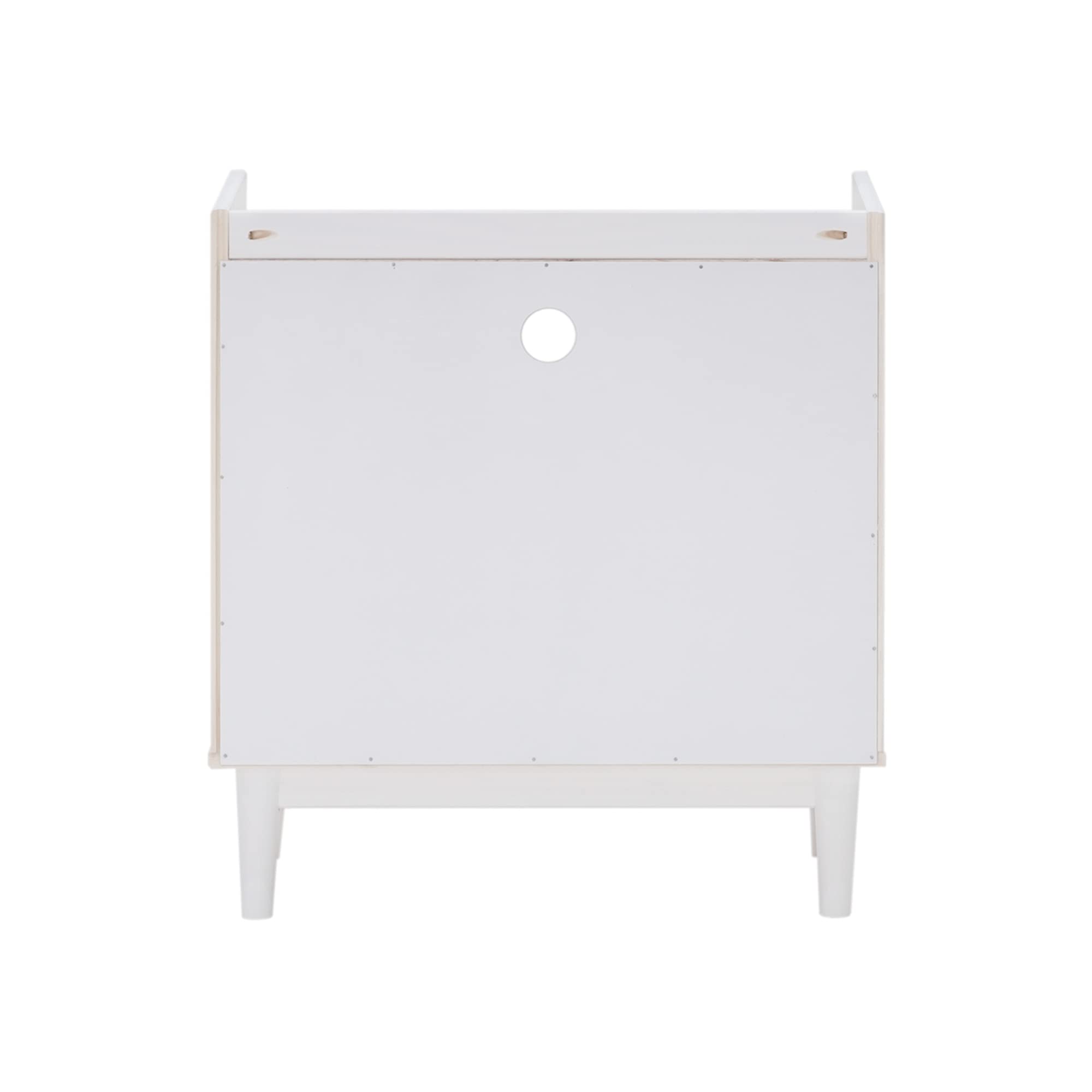 Walker Edison Blythe id-Century odern Tray-Top – esita de noche con
