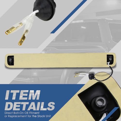 Lâmpada de freio traseira LED 3ª terceira luz de freio compatível com Chevy Blazer S10 Tahoe GMC Jim