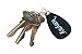 Keysy Rewritable RFID Key Fobs (5-Pack, Black)