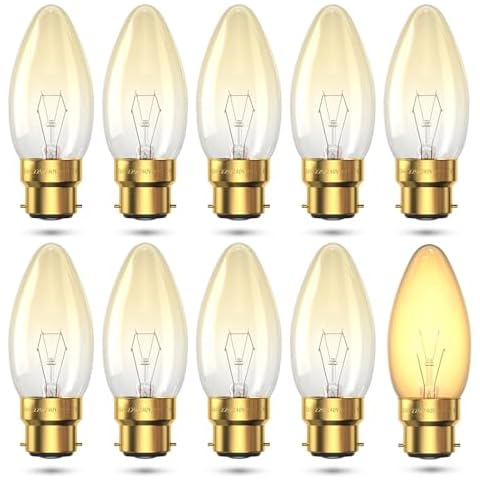 Bonlux Dimmable Vintage Candle Light Bulbs Cover