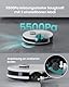 LEFANT M1 Saugroboter mit Wischfunktion, LiDAR Navigation, 5500Pa Staubsauger Roboter, 200Mins Max, Selbstaufladend, WLAN, 8 mit No-Go-Zonen, Ideal Tierhaare, Teppich, Hartboden