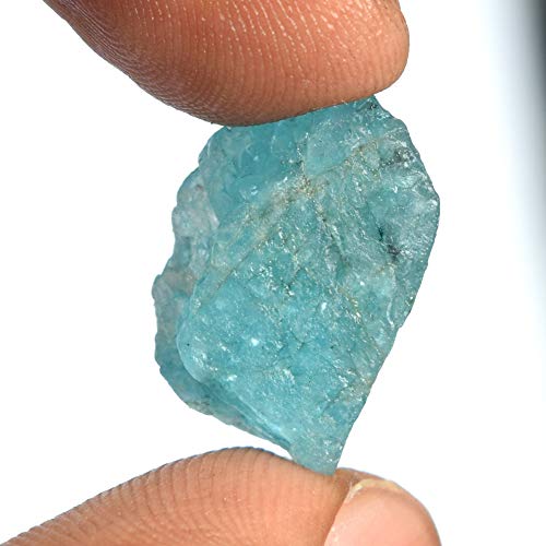 Untreated Raw Rough Aquamarine 13.50 Ct. Certified Healing Crystal Natural Sky Blue Aquamarine Gem3