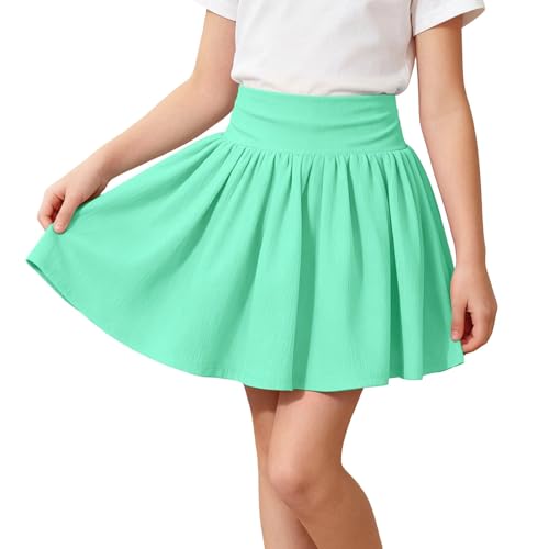 Jupe sport fille anti transpirante avec short intégré actif