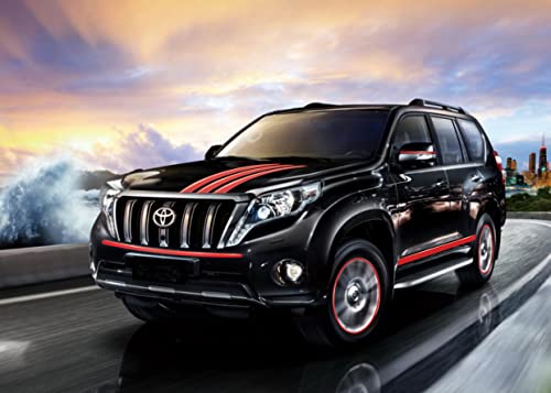 Solid Red Car Motor Bike Self-Adhesive Exterior And Interior Molding Trim Universal Dashboard Bumper Window Door Body Side Decorative Strip Scratch-Proof (Width: 1/2 Inch (12Mm), 8Ft) #TOP2