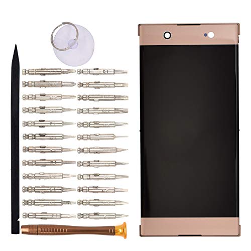 Image of LCD Display Touch Screen Assembly with Frame Replacement for Sony Xperia XA1 Ultra G3221 G3212 G3223 G3226 Pink