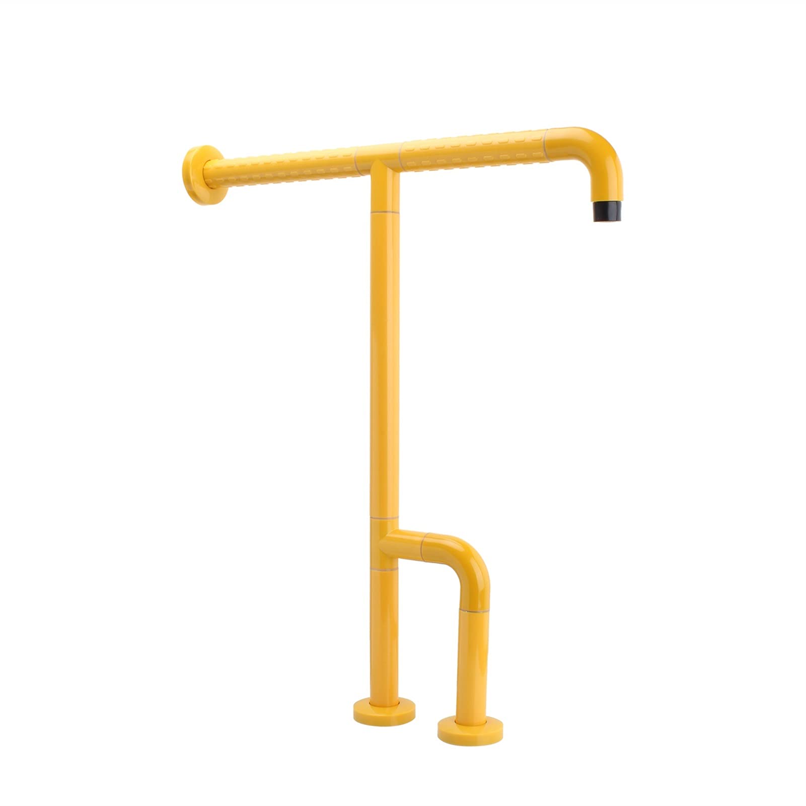 FKXSXAZ Toilet Safety Rails Adjustable Frame Rack Anti-slip Shower Grab Bar Handrail for Elders Pregnant Bar(Yellow 72B)
