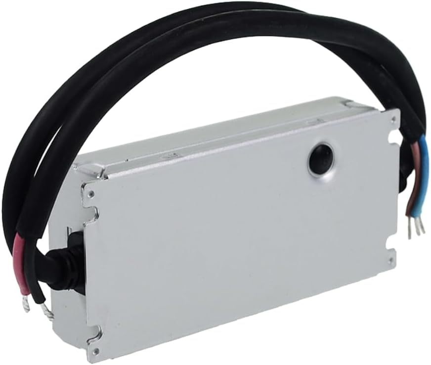 Mean Well XLG 100W 12V 8A LED Driver， XLG-100-12-A Switching Power Supply Converter Transformer with IP67, PFC Function, Io adj by Potmeter, Metal House Wire Leads