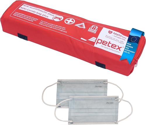 Petex 43999712 Combi Sac sacoche de secours kit triangle voiture (Lot de 5)