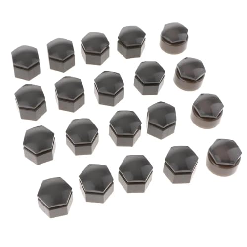 Tuercas rueda coche de 22 mm grises para sustitución de tornillo cubo rueda 20 piezas 4