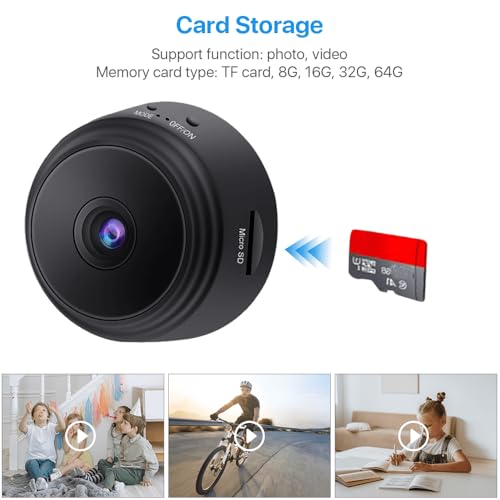 Image of A9 WiFi Mini Home Security Camera Night Vision Wireless Surveillance l (Spy Camera)