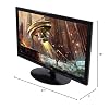 Sceptre 24 Inch Prime Monitor 99% sRGB Build-in Speakers HDMI x2 VGA, Machine Black 2025 (E248W Series)