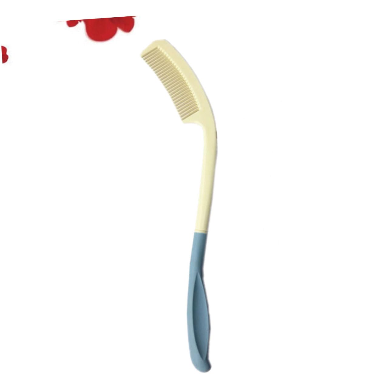 3stücke Langgriffkamm Für Damen Und Herren Ergonomischer Gebogener Kamm Aus Leichtem Kunststoff Für Haartypen Für Nasses Und Trockenes Haar Für Senioren Und Menschen Mit