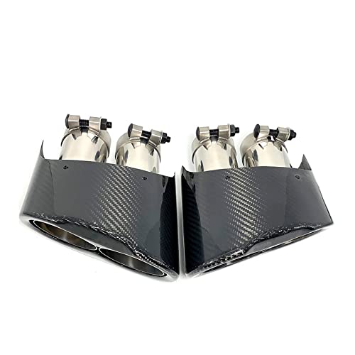 排気管 RS3 RS4 RS5 RS6 RS7 A3 A4 A5 A6 A7 1 ペア車のスタイルマフラー先端ステンレス鋼の排気管