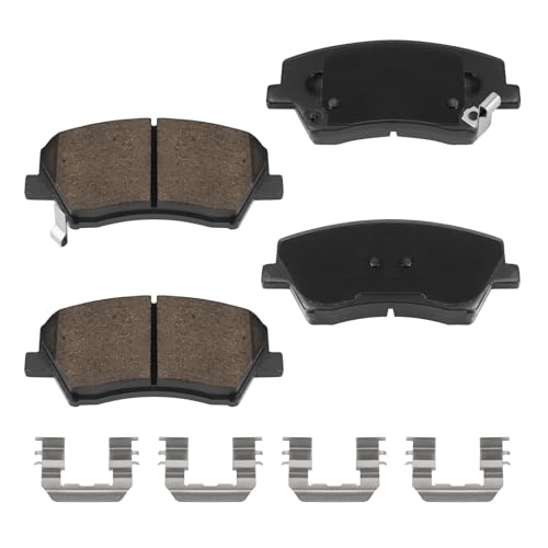 Image of D1828 Front Ceramic Brake Pads Kit Fit For Hyundai Elantra GT 2016-2017, For Veloster 2016-2017, For Kia Forte 2017-2018, For Forte5 2017-2018