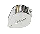 Goliton® Juwelier Diamant-Lupe 10X 21mm Lupe Faltbare Augenlupe - Silber