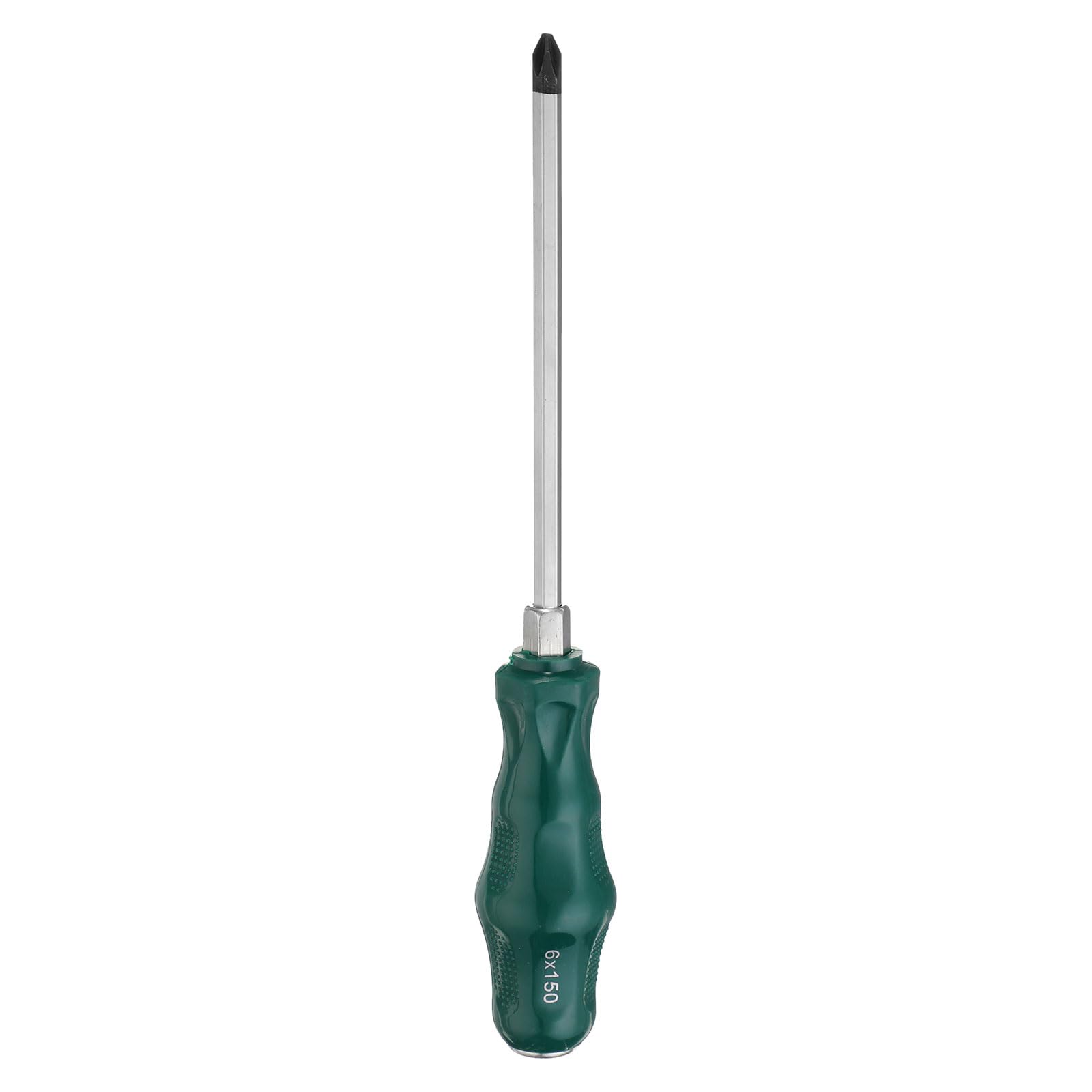 HARFINGTON PH2 - Destornillador Phillips #2 de 9.8 pulgadas, destornilladores magnéticos de demolición CR-V con mango ergonómico para reparación de bricolaje, verde