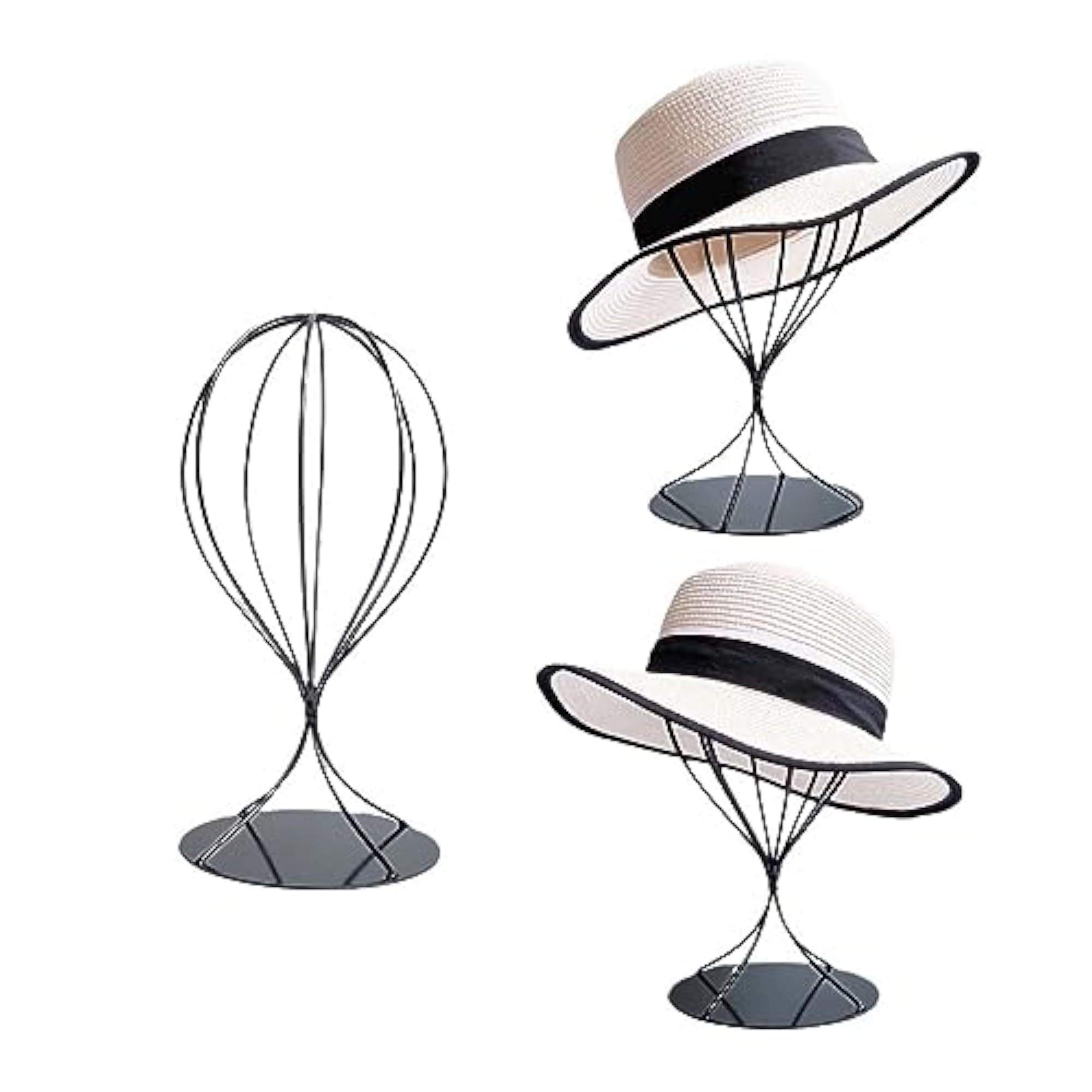 Hat Display Rack with Stable Base, Home Decoration
