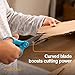 Fiskars Kids Cardboard Creator – Safer Cardboard Cutting Tool with Ergonomic SoftGrip Handle, for Craft and School Supplies, 5 Inches, Rubber and Stainless Steel
