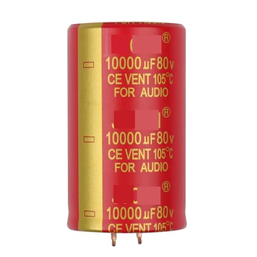 Condensateur audio 10000uF 80V avec broches en cuivre pur
