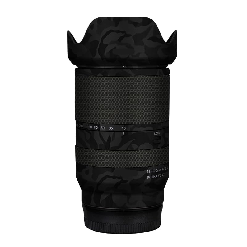 Autocollant vinyle Tamron 18-300mm Sony protection camouflage